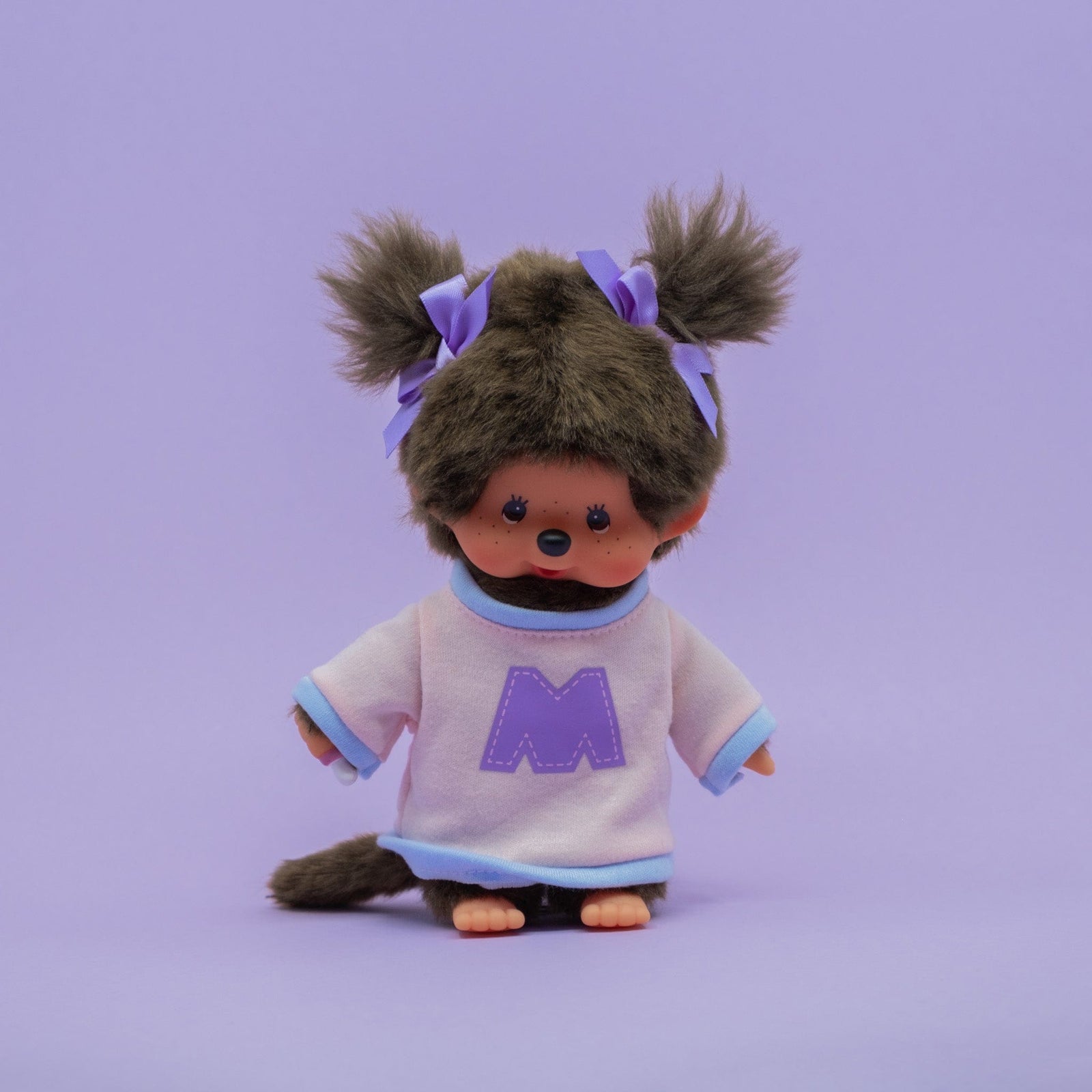 Monchhichi Bi-color Sweater Girl 8" Plush