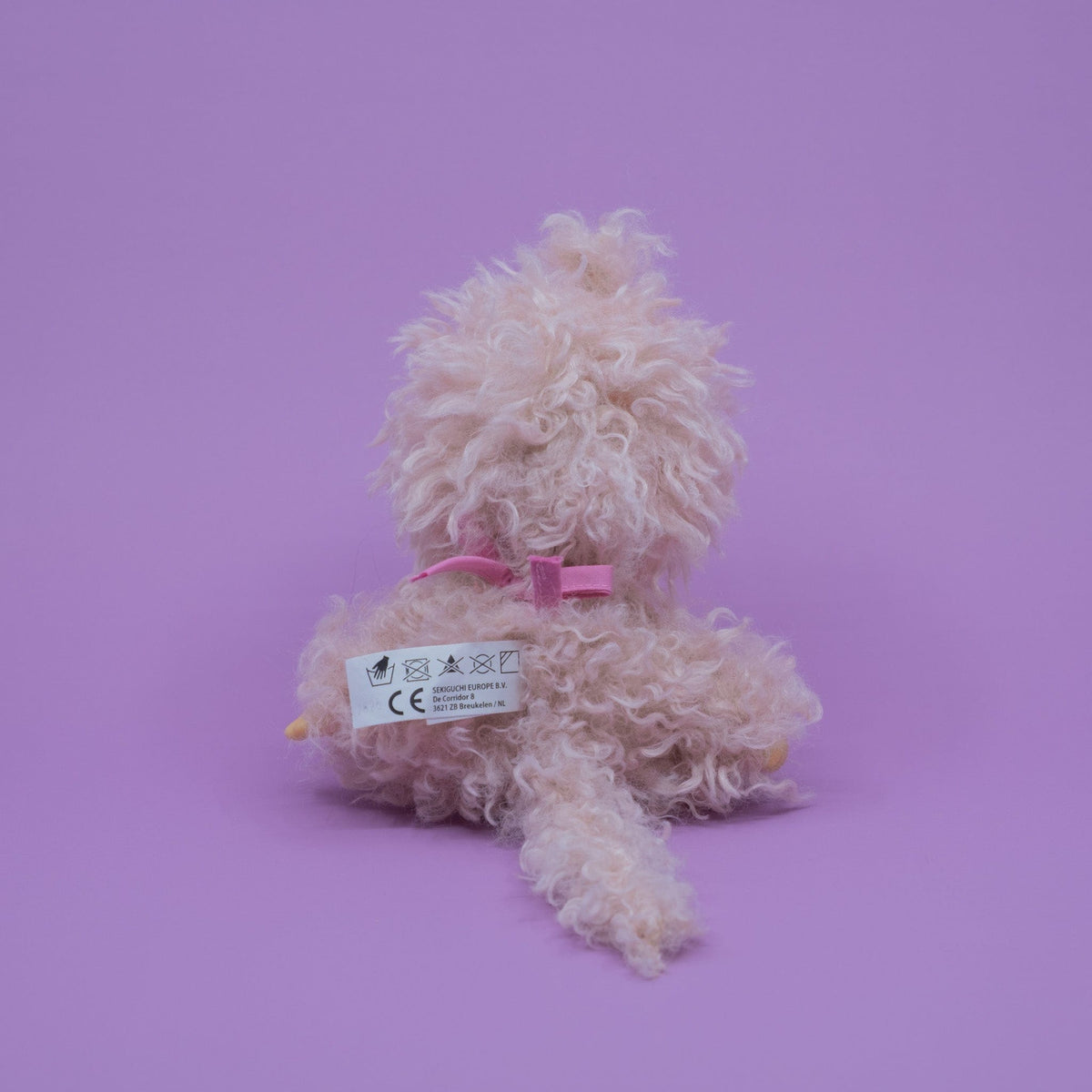 Monchhichi Fluffy Pink Beige 8" Plush