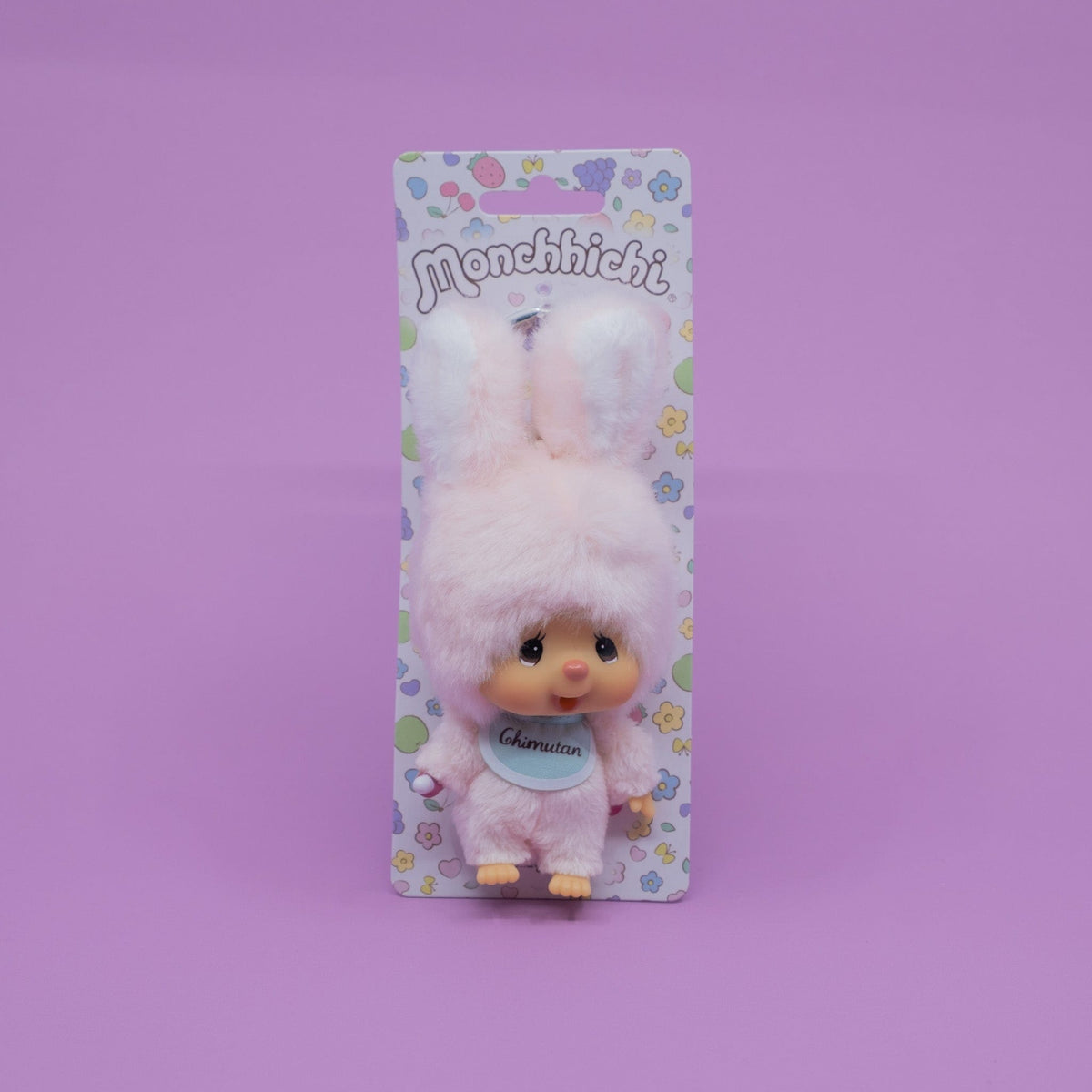 Monchhichi Chimutan Big Face 5'5" Plush Keychain