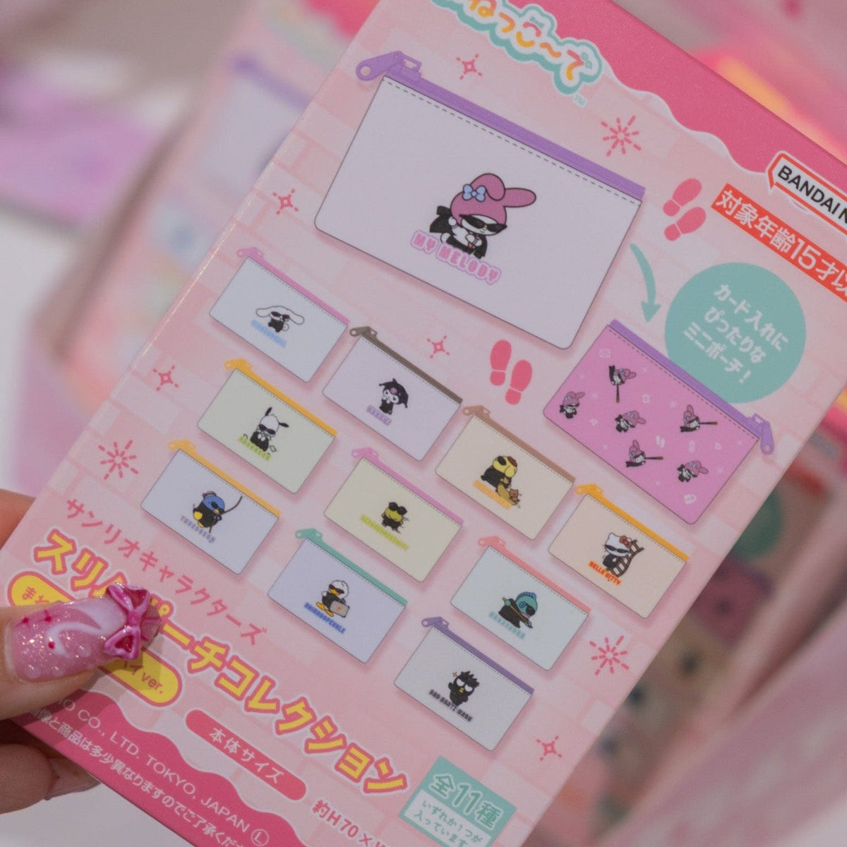 Sanrio Spy Collection Slim Pouch Blind Box