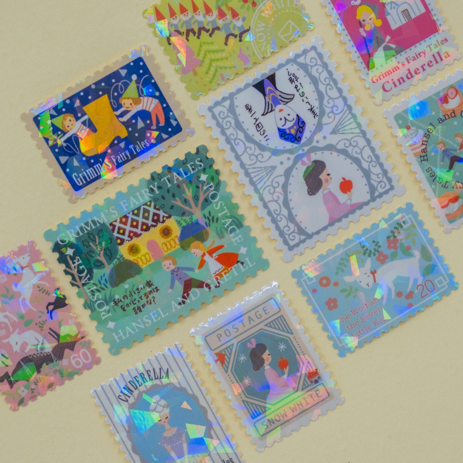 Grimm's FairyTale Flake Stickers 1