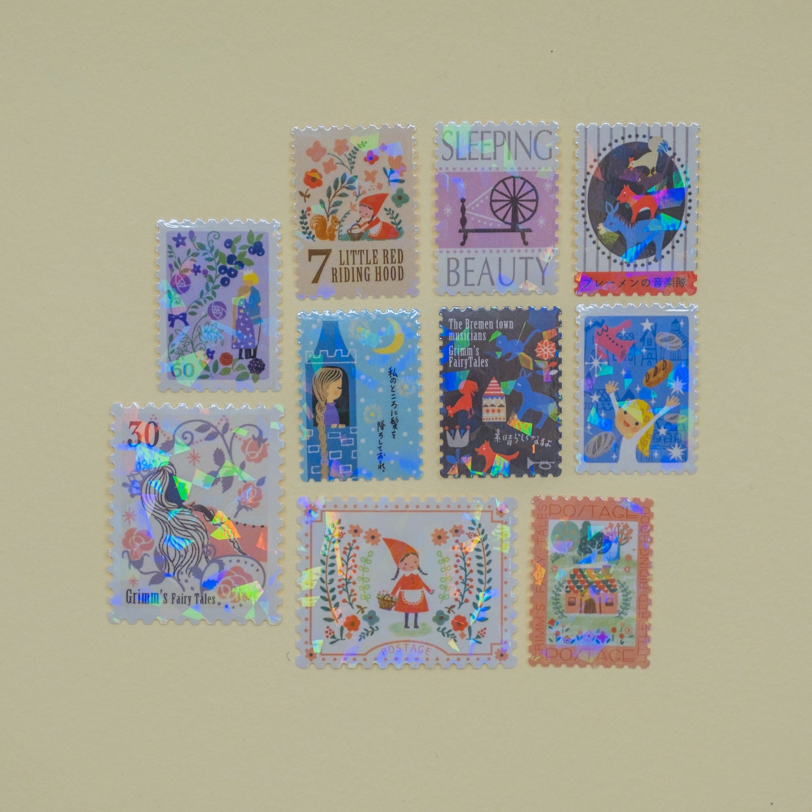 Grimm's FairyTale Flake Stickers 2