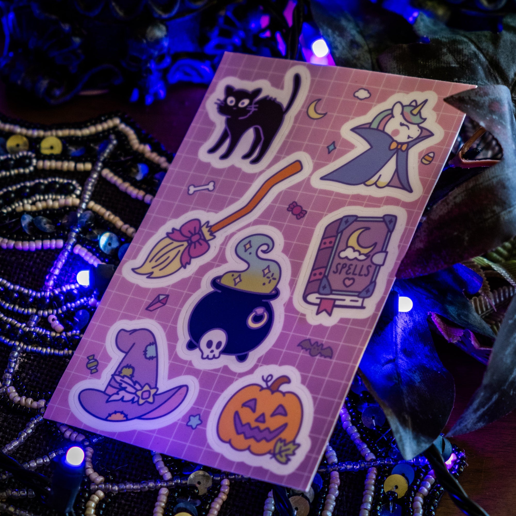Spooky Cutie Sticker Sheet Spooky Cutie Collection