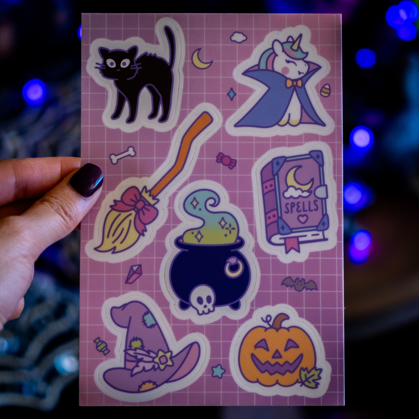 Spooky Cutie Sticker Sheet Spooky Cutie Collection
