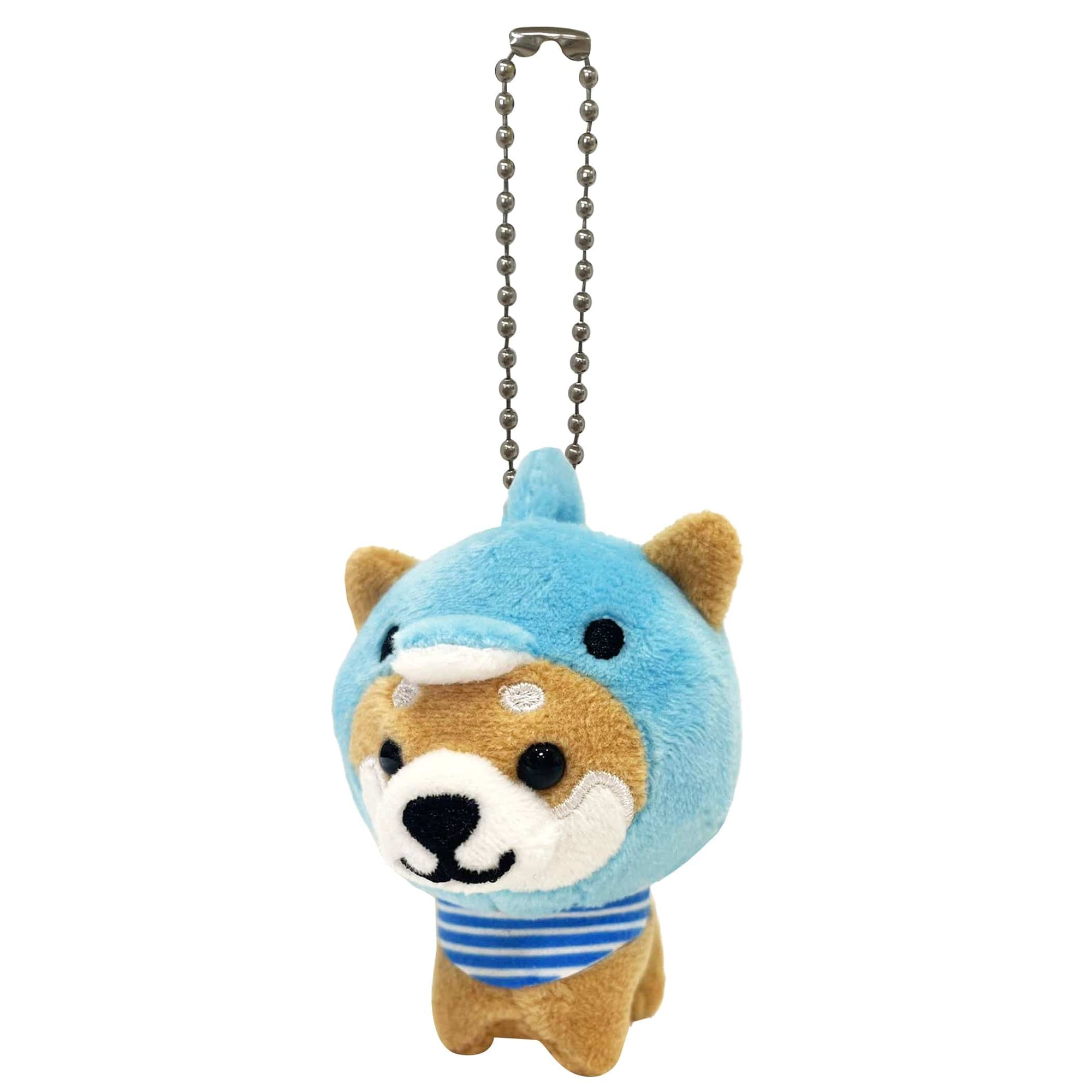 Tabisuru Mameshiba Keychain- Dolphin Mameta - Colorful Cute
