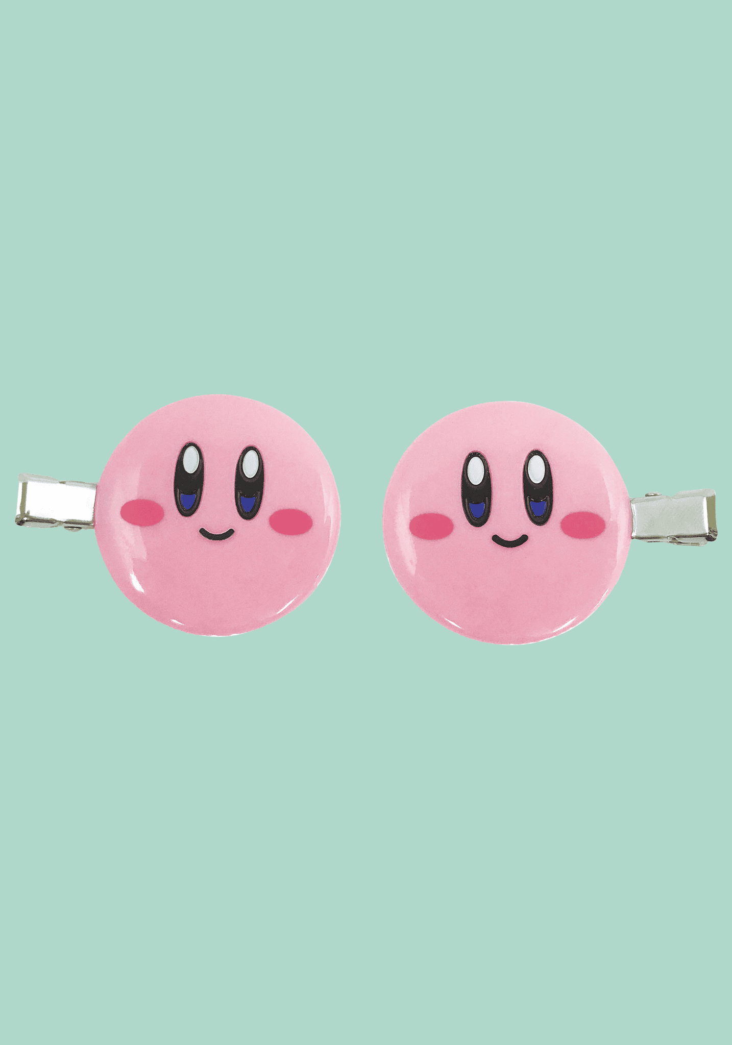 Kirby of the Stars Kirby Hair Clip Set