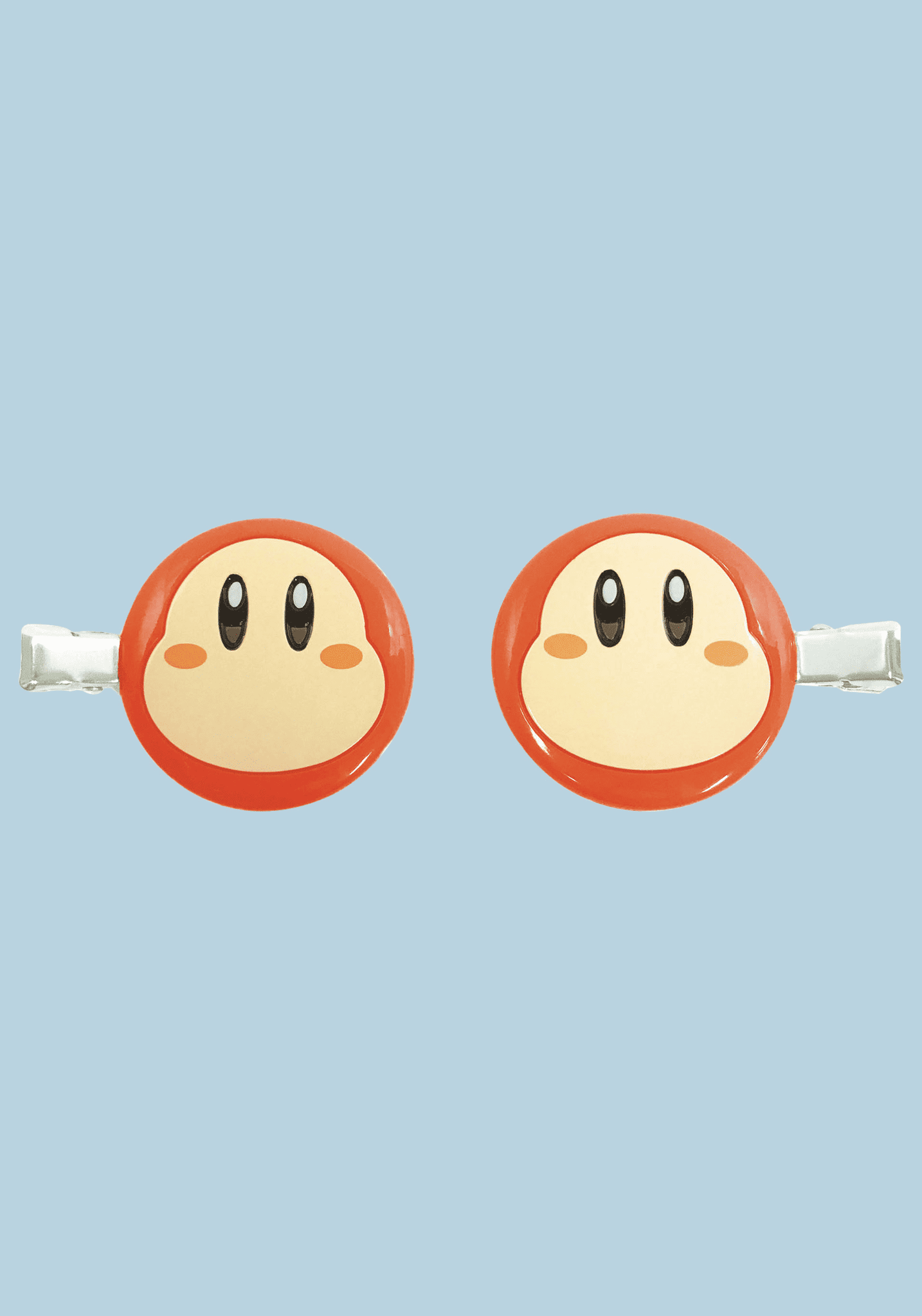 Kirby of the Stars Waddle Dee Hair Clip Set