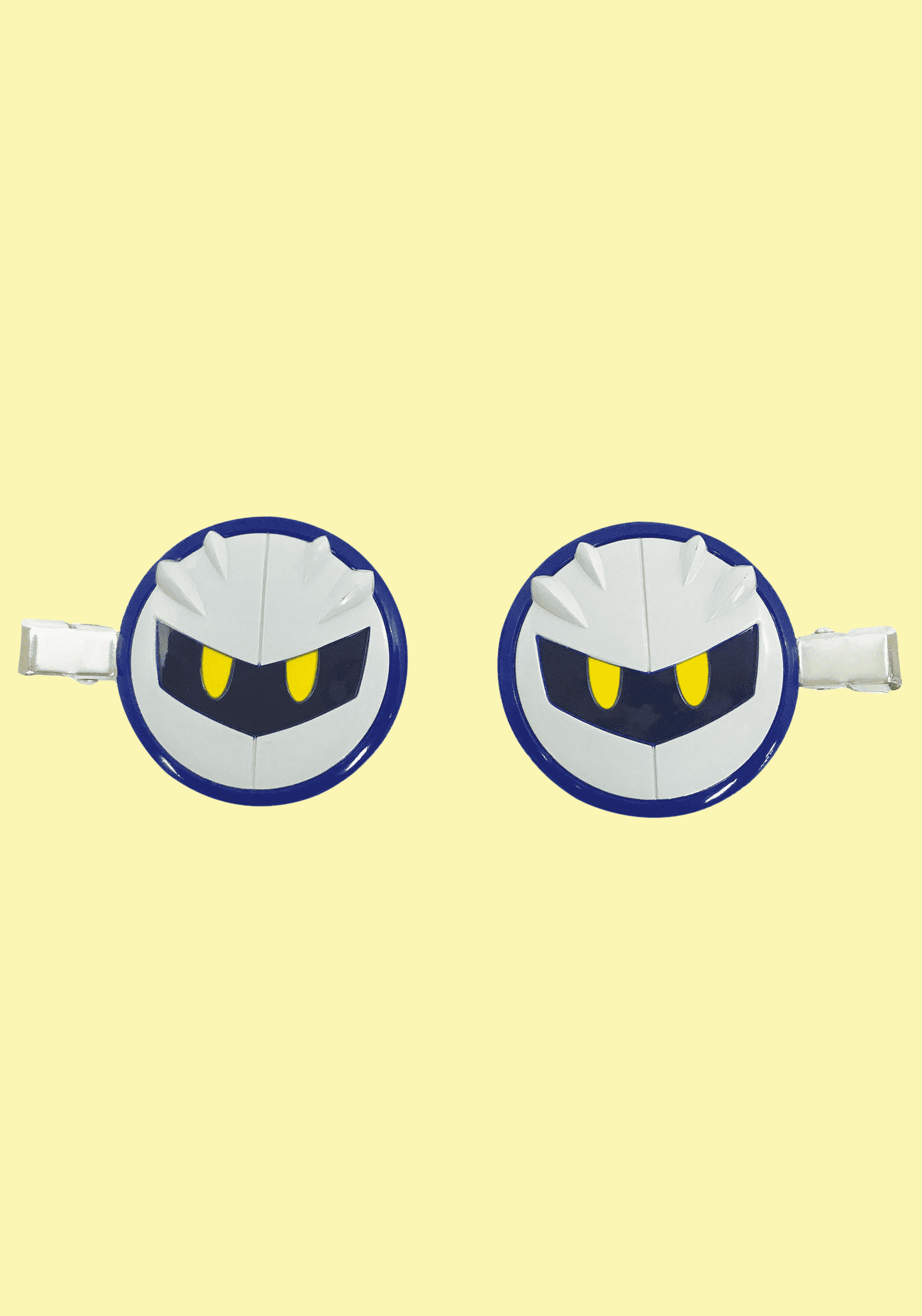 Kirby of the Stars Meta Knight Hair Clip Set