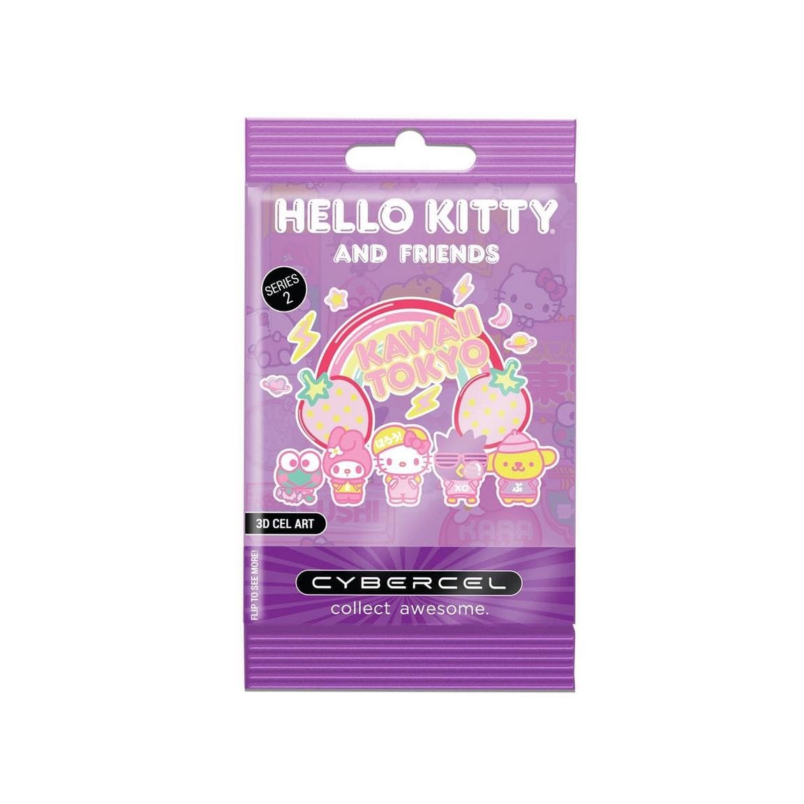 Hello Kitty and Friends Tokyo Kawaii Series 2 CYBERCEL 3 Card Pack