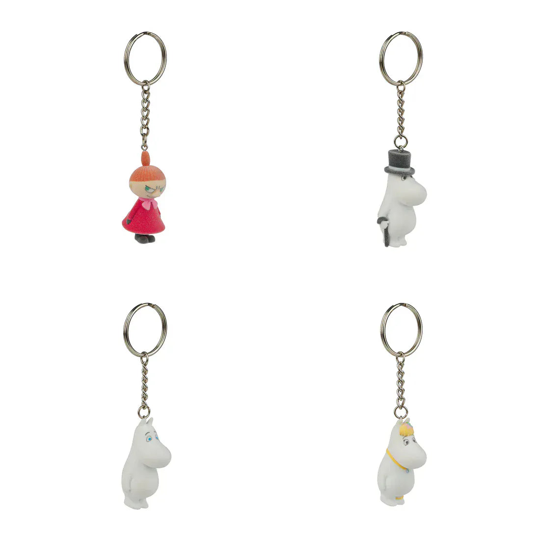 Moomin Flocked Keychain Blind Box