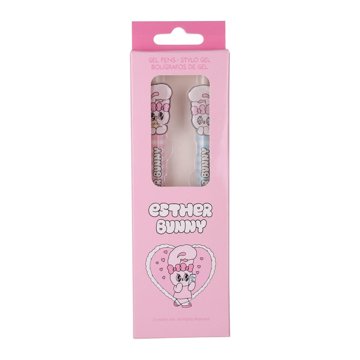 Esther Bunny Gel Pen Set - 2 Pack