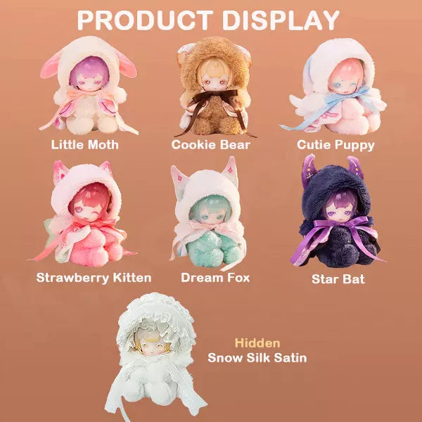 Antu Cute Petite Series Plush Keychain Blind Box