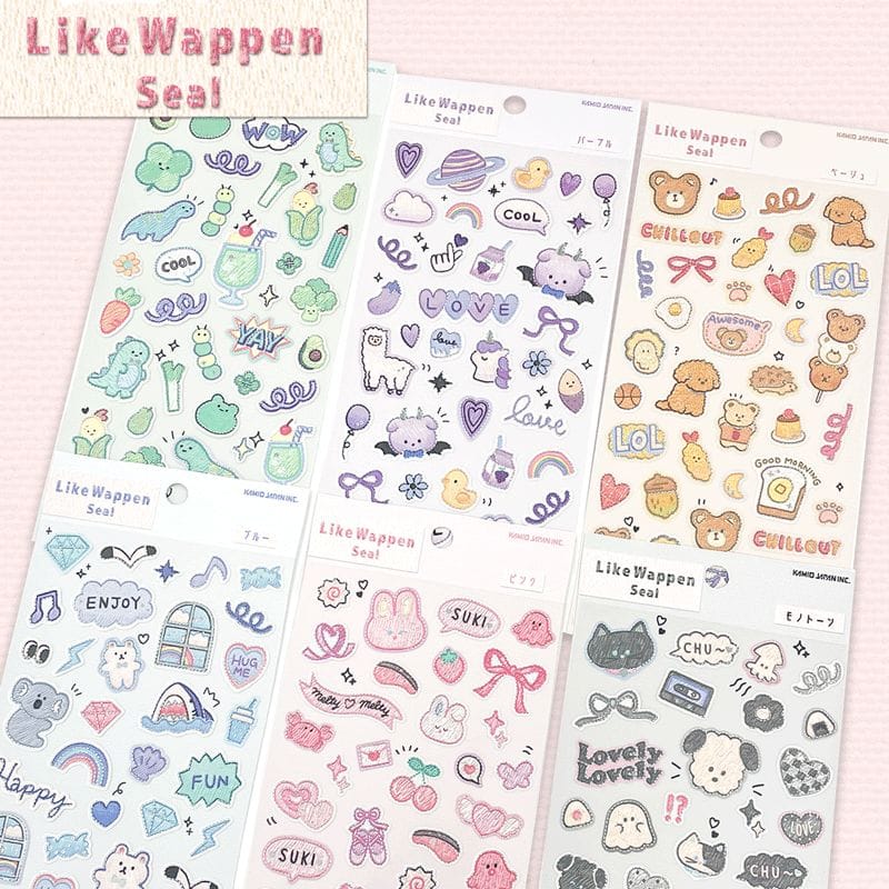 Like Wappen Seal Embroidery Sticker