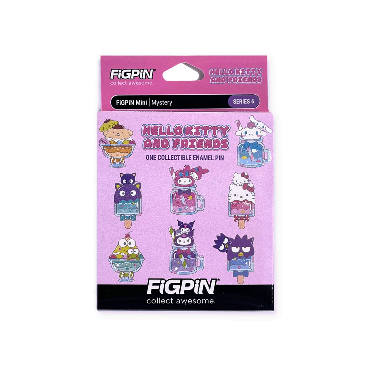 Hello Kitty and Friends Series 6 FiGPiN Mystery Mini Collectible Pin Blind Box