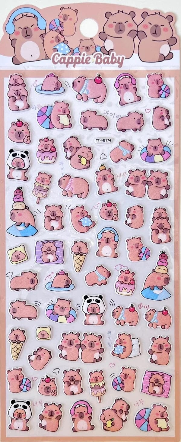 Cappie Baby Puffy Version Stickers Vol. 2