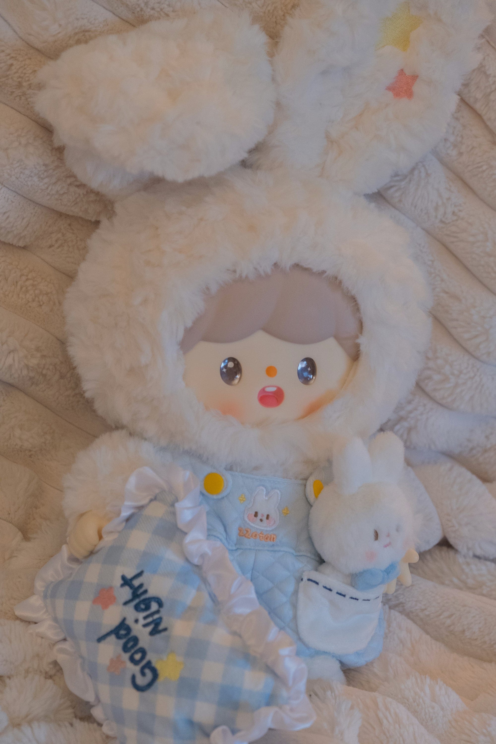 zZoton Goodnight Bunny Vinyl Plush 18"