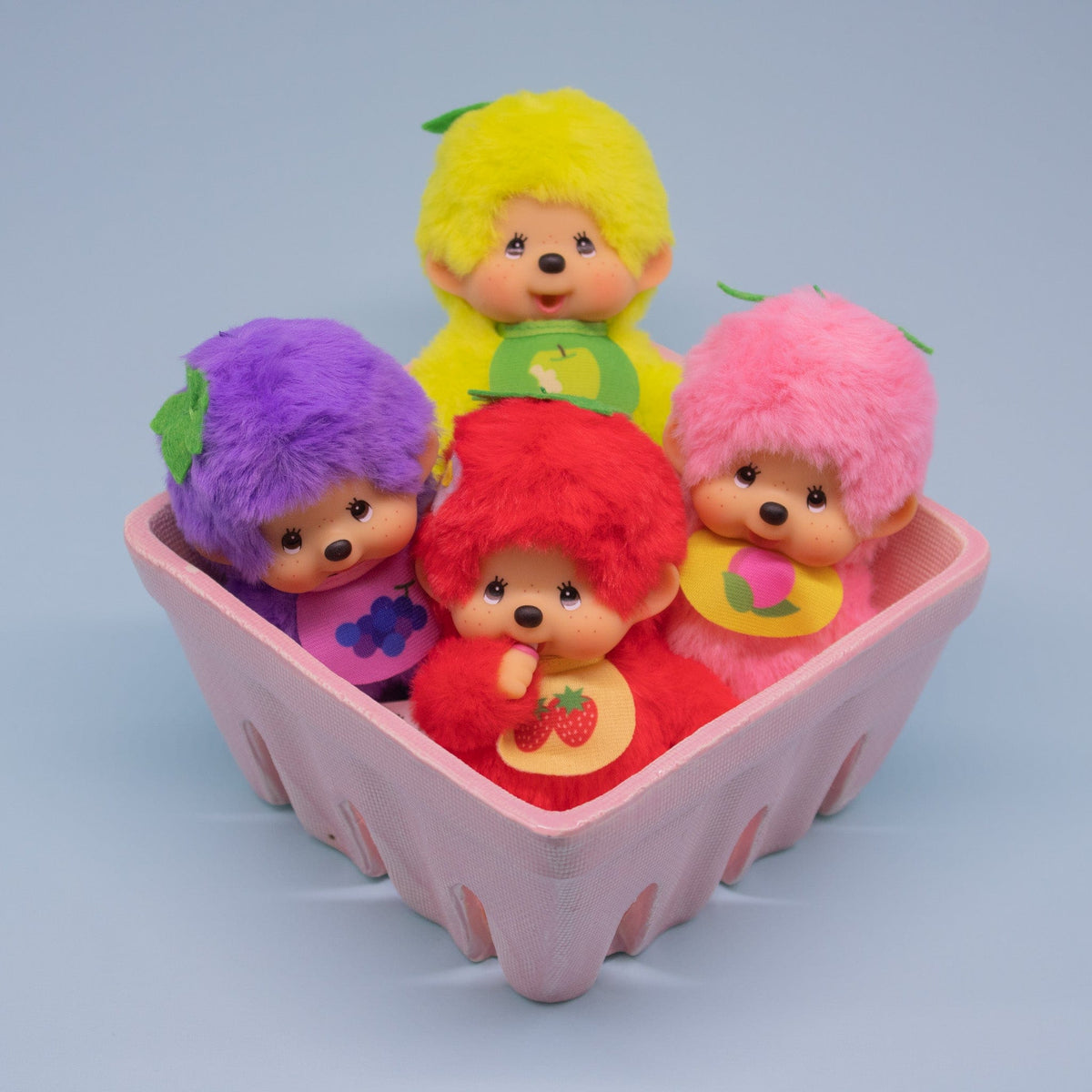 Strawberry Red Monchhichi 5.5" Plush