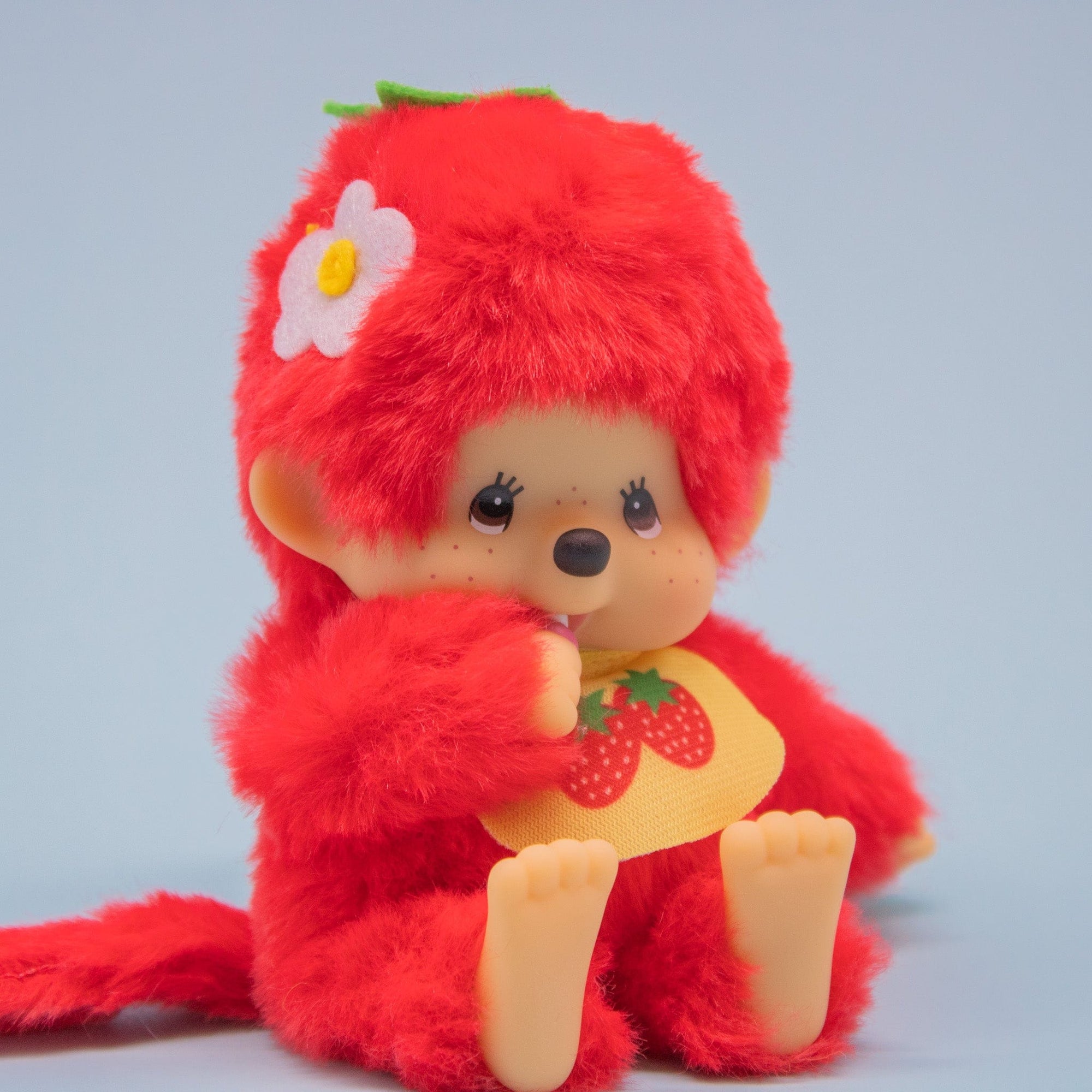 Strawberry Red Monchhichi 5.5" Plush