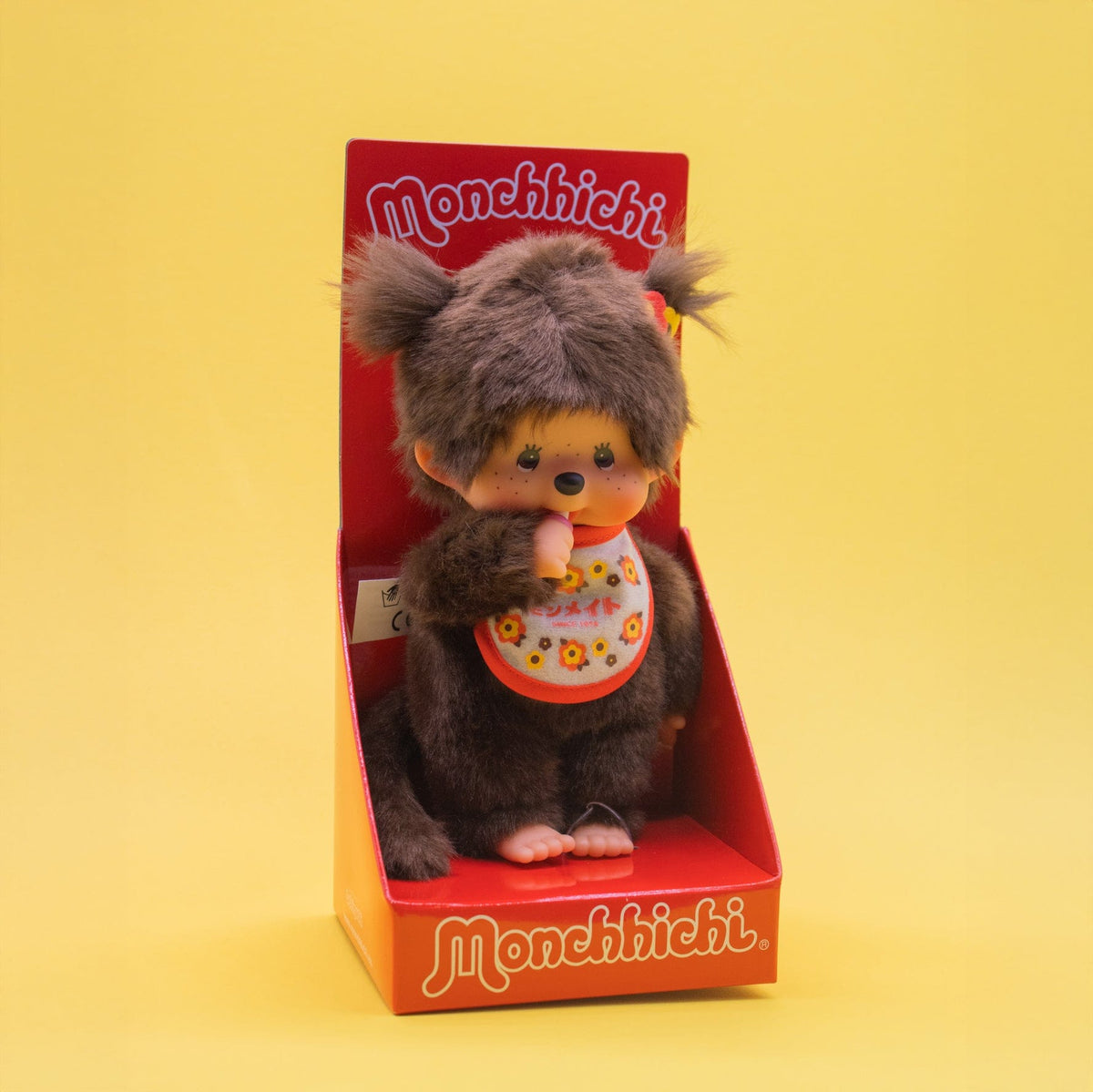 Retro Monmate Girl Monchhichi 8&quot; Plush