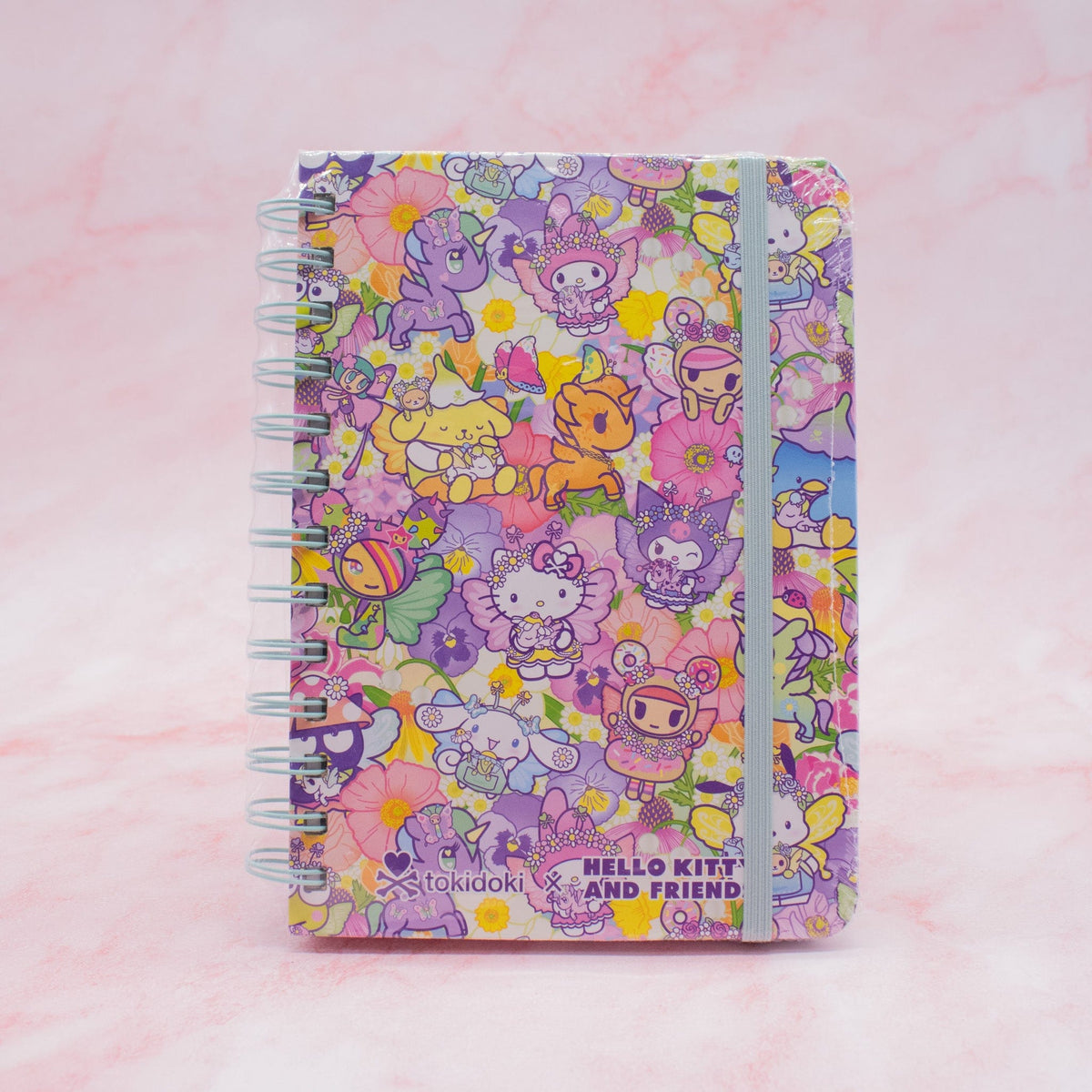 tokidoki x Hello Kitty Friends Butterfly Garden Spiral Notebook