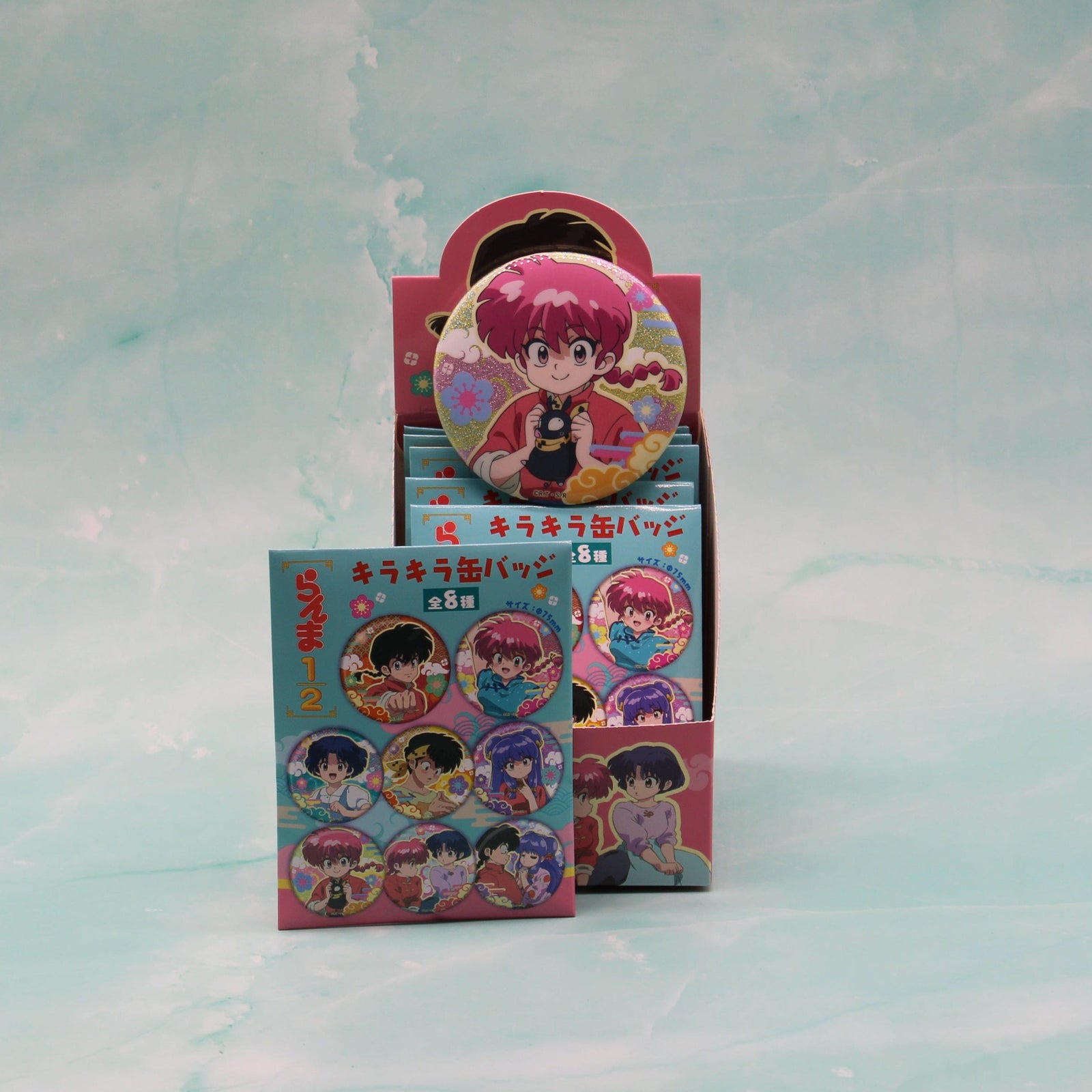 Ranma 1/2 Kira Kira Button Blind Bag