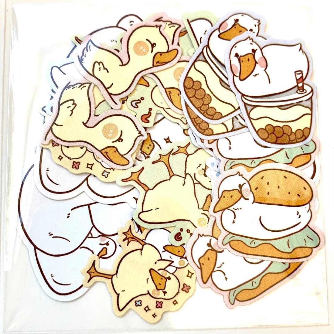 Boba Goose Sticker Flakes