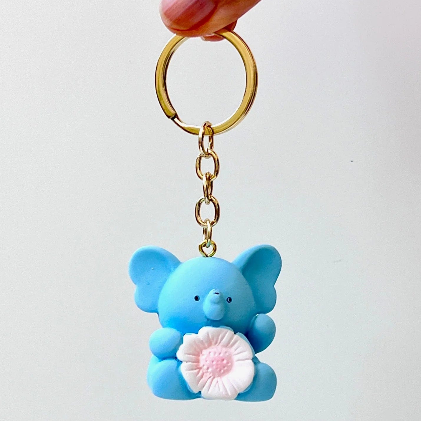 Animals with Flowers Keychain Random Selection