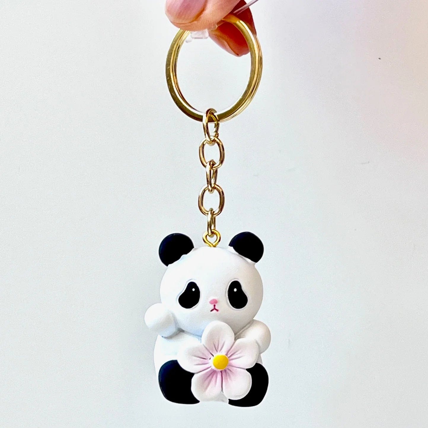 Animals with Flowers Keychain Random Selection