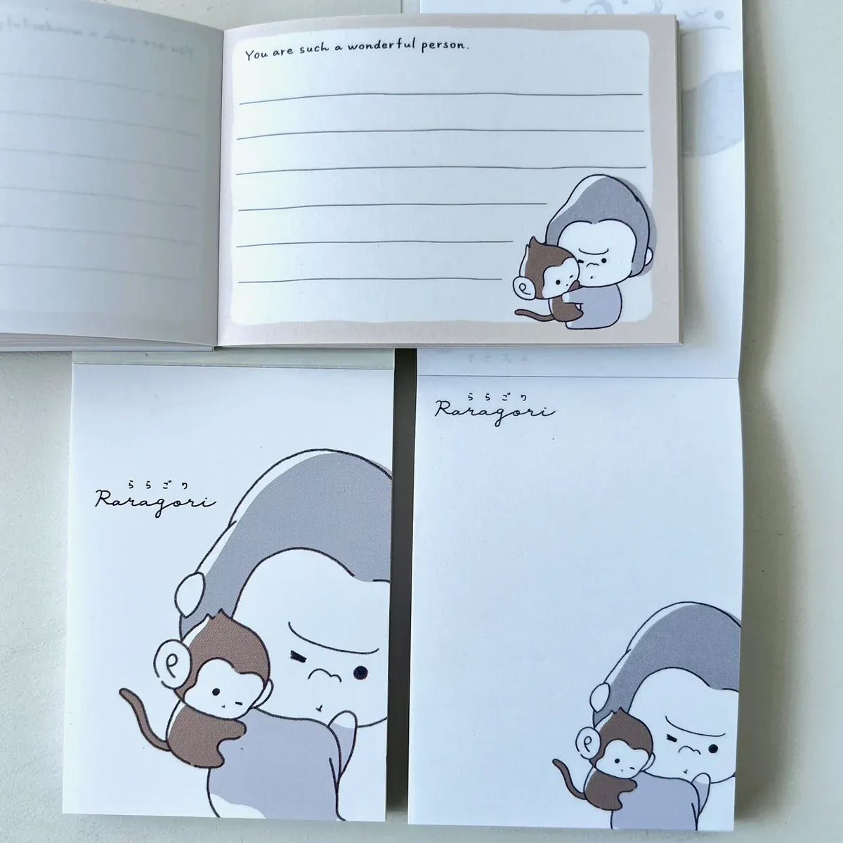 Gorilla Friends Mini Notepad