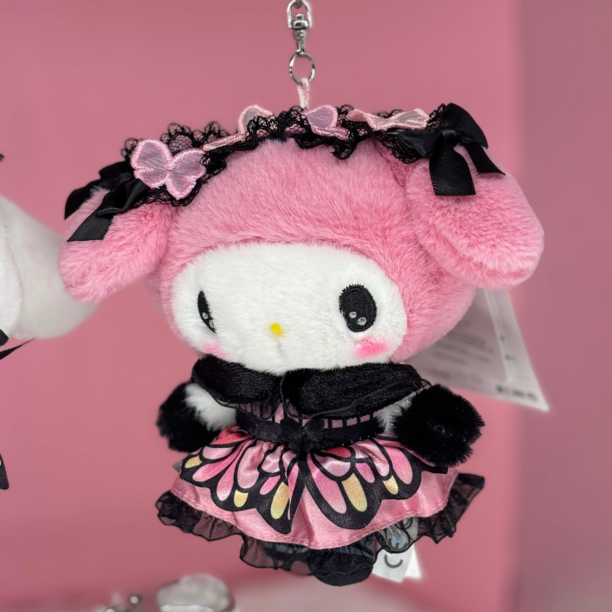My Melody Plush Keychain (Dark Butterfly Series)