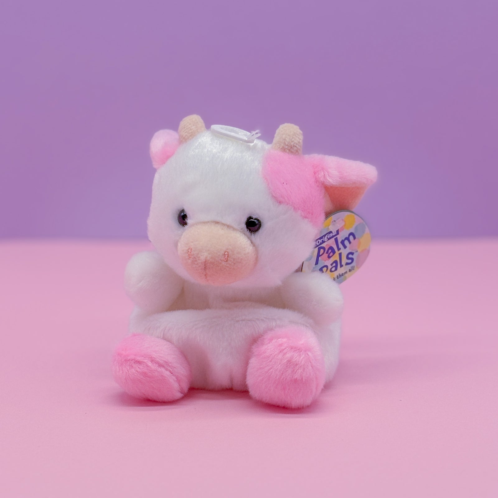 Belle Strawberry Cow Palm Pals 5" Plush