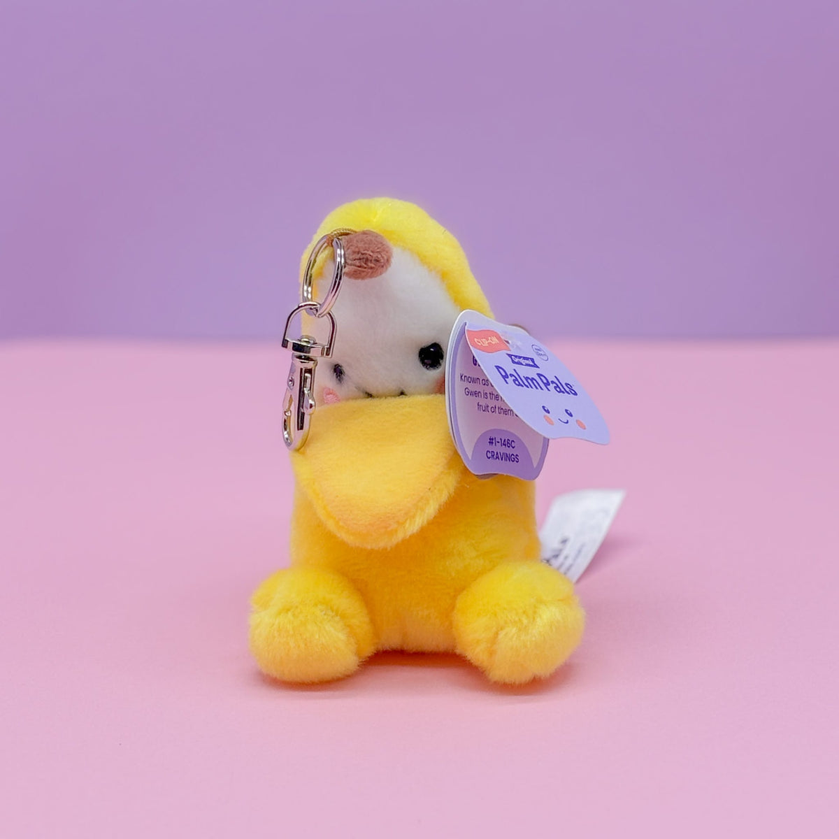 Gwen Banana Palm Pals Clip-On 4" Plush