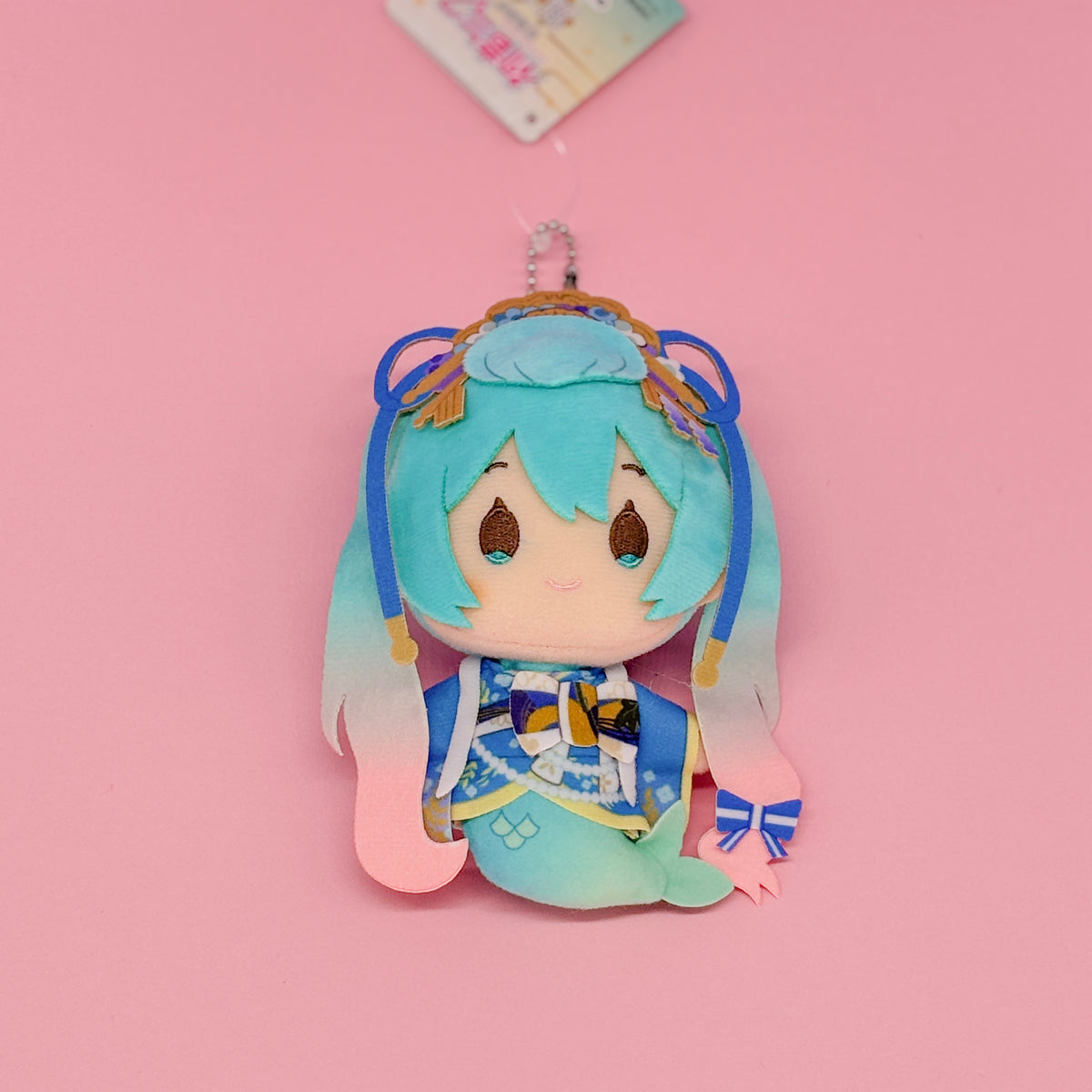 Hatsune Miku Hyakki Yagyō Mermaid Version Plush Keychain