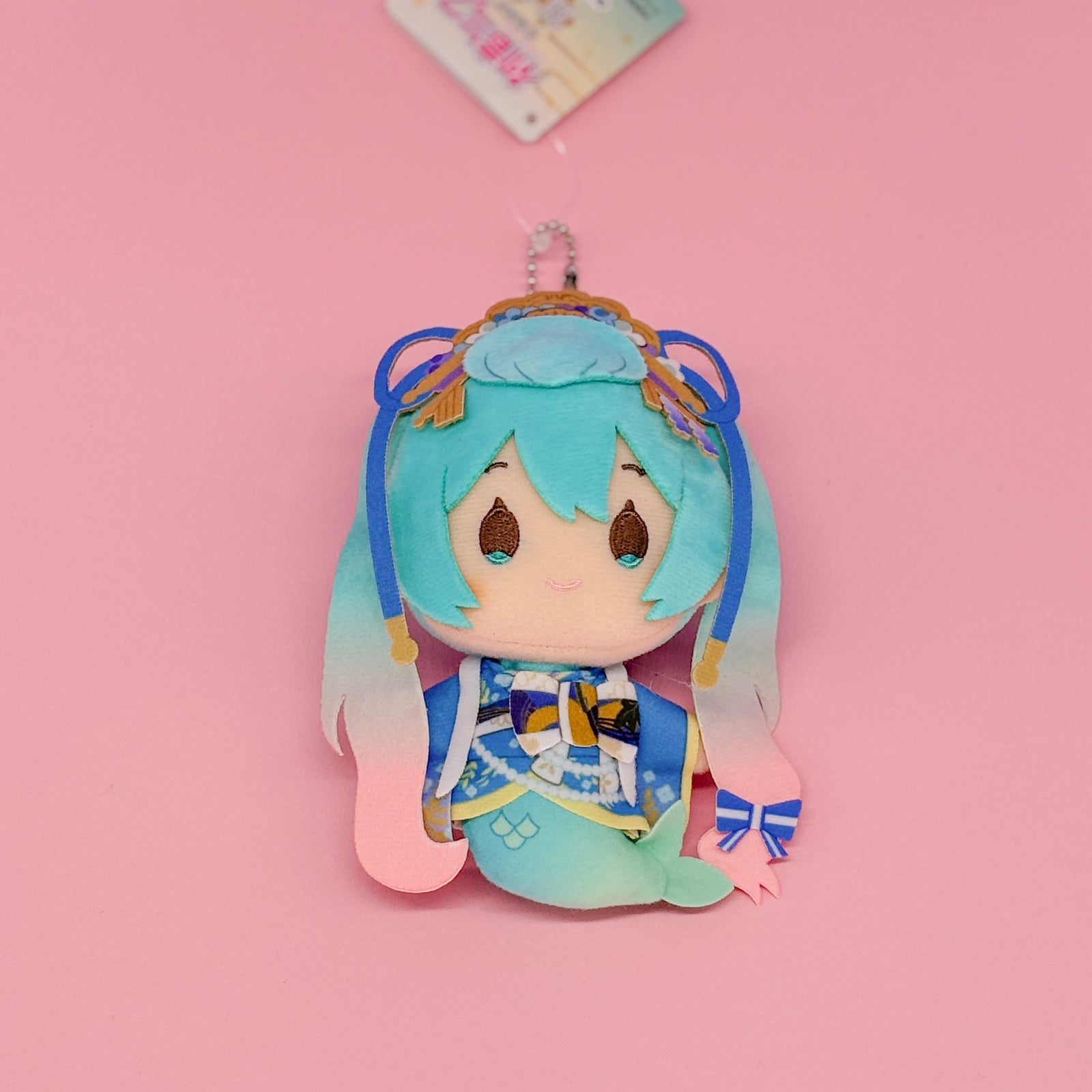 Hatsune Miku Hyakki Yagyō Mermaid Version Plush Keychain