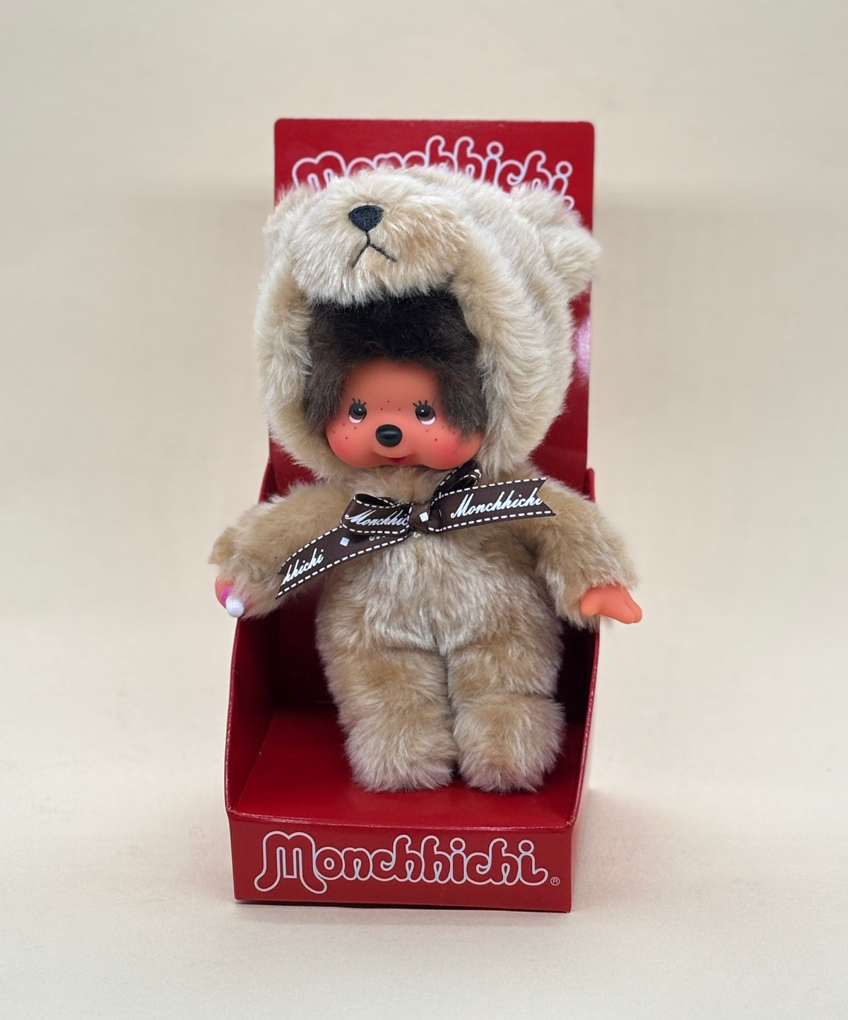 Monchhichi in Teddy Bear Costume