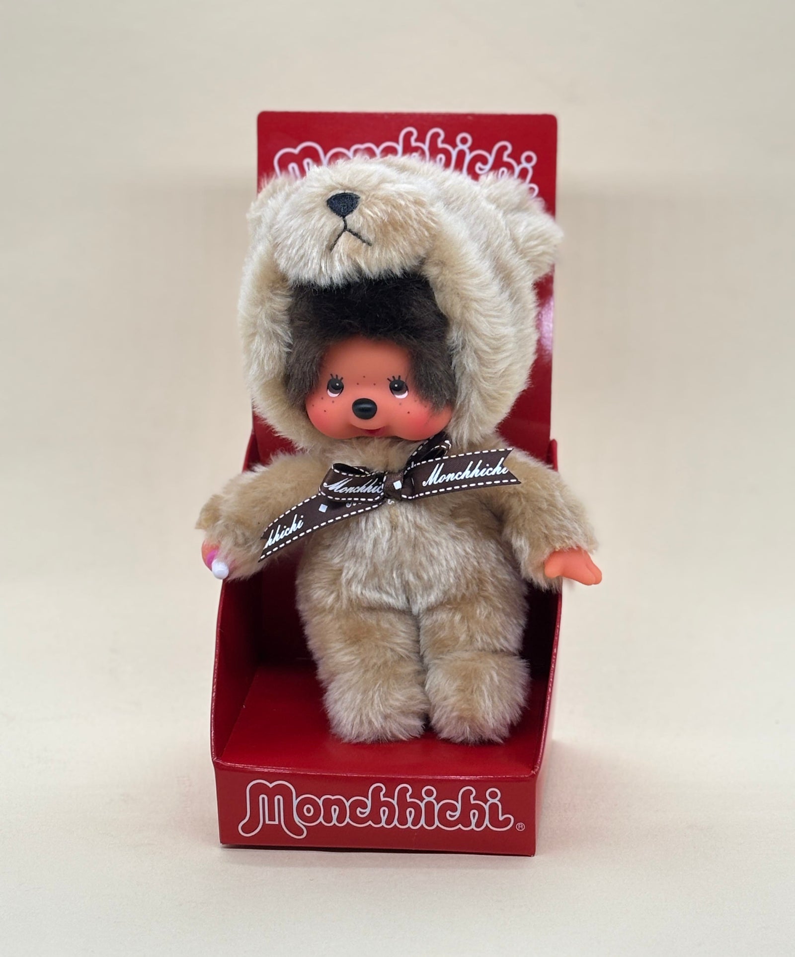 Monchhichi in Teddy Bear Costume