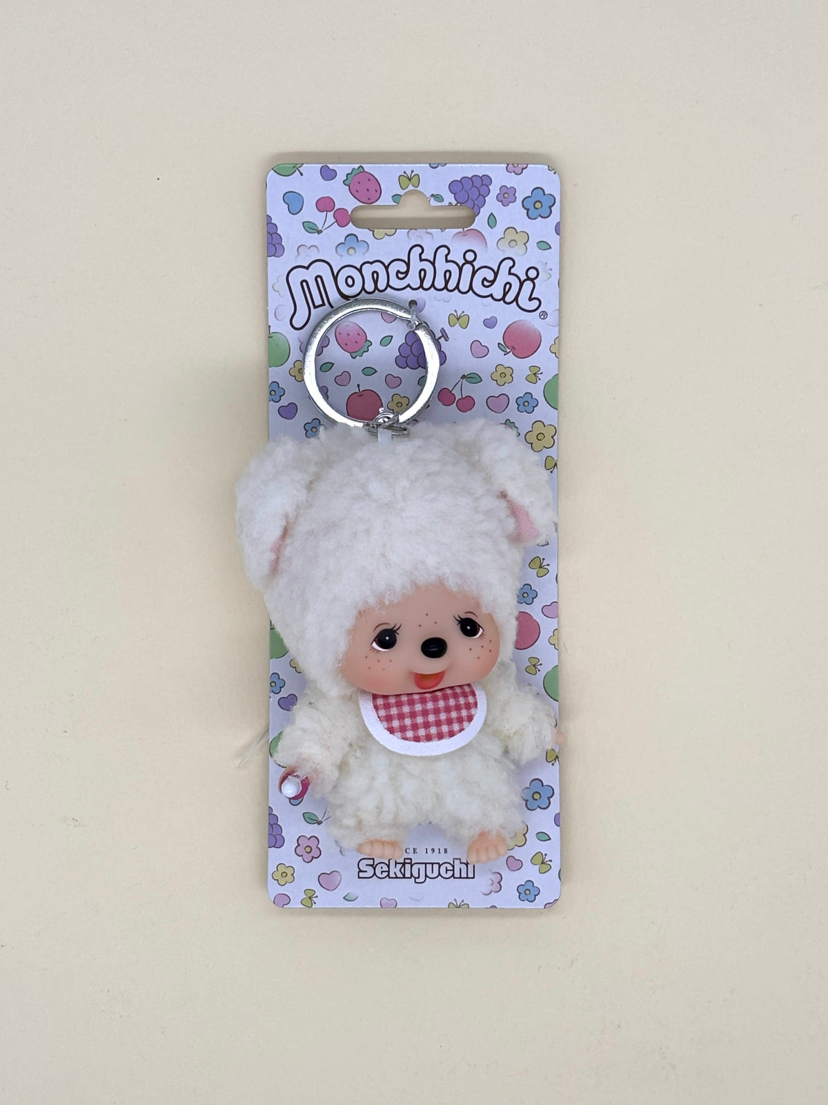 Monchhichi Chamu 5'5" Plush Keychain