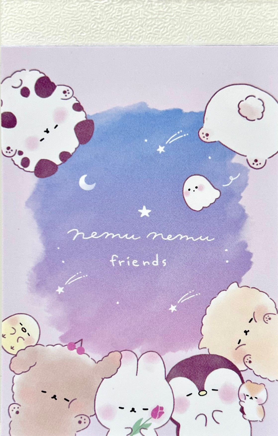 Nemu Nemu Animal Friends Mini Notepad by Crux