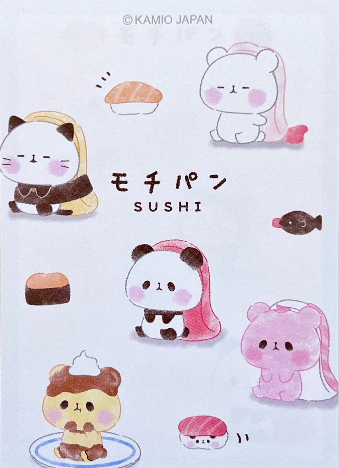 Sushi Animals Mini Notepad