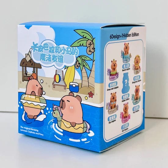 Capybara Pony Pool Float Mini Figure Blind Box