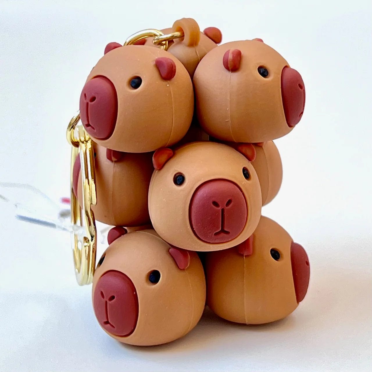 Capybara Stack Keychain