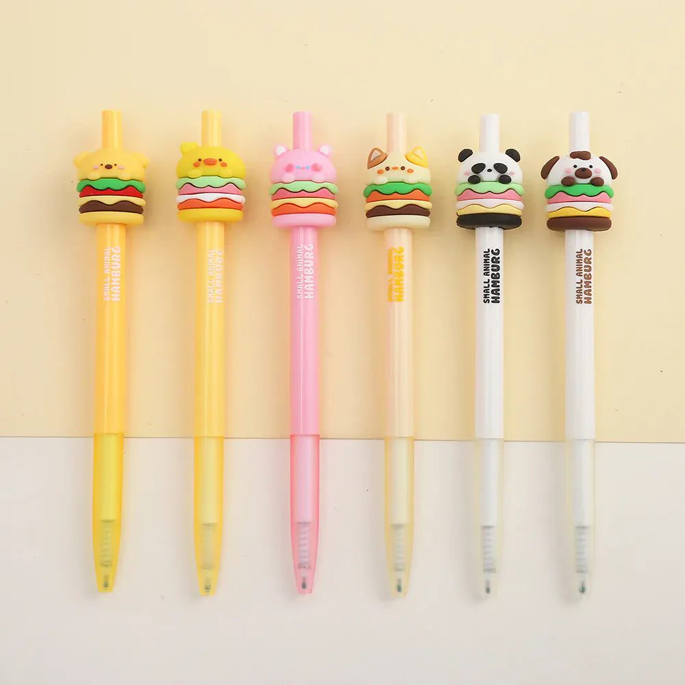 Animals Burger Gel Pen