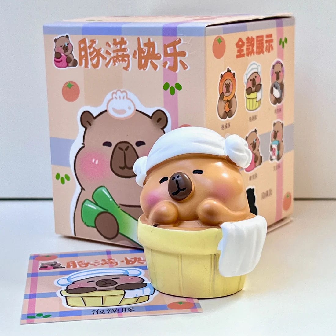 Happy Capybara Mini Figure Blind Box