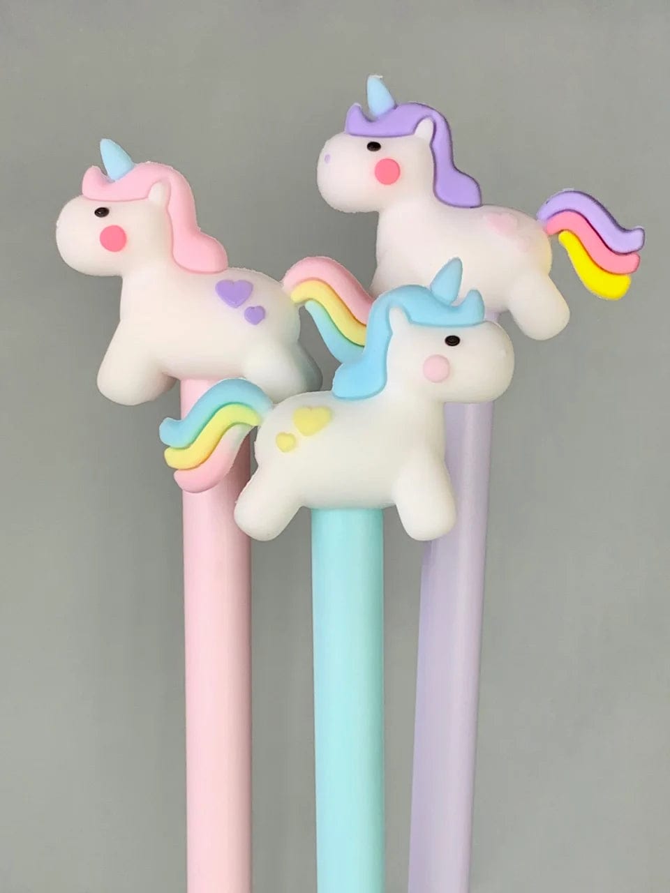 Unicorn Pastel Rainbow Tail Gel Pen