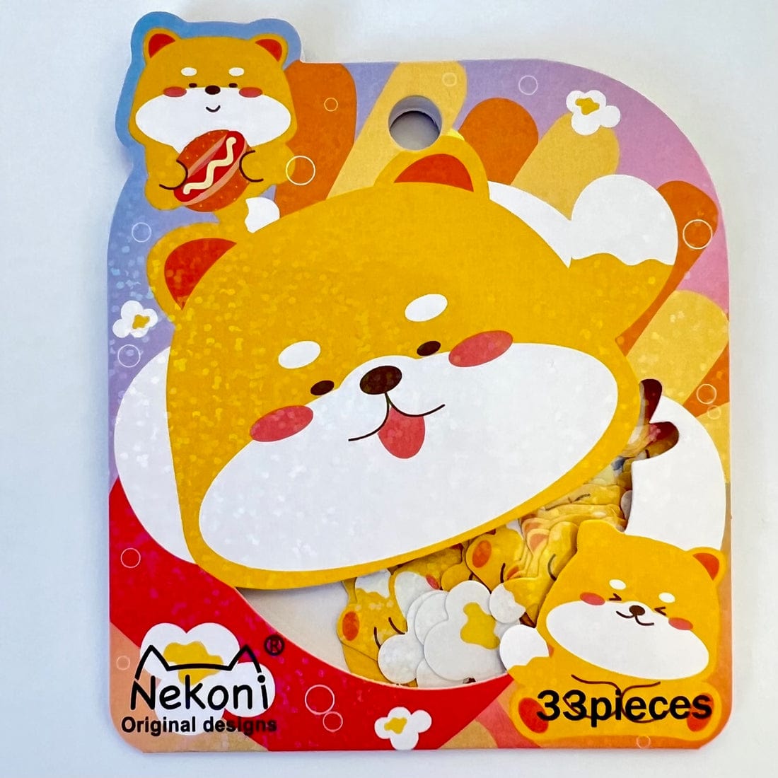 Shiba Inu Sticker Flakes