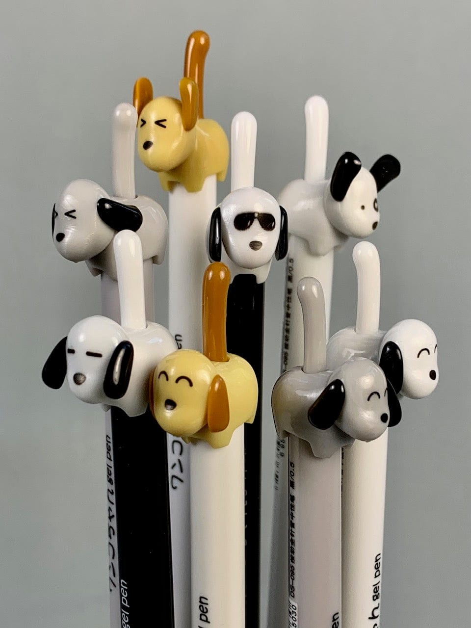 Dog Tail Retractable Gel Pen