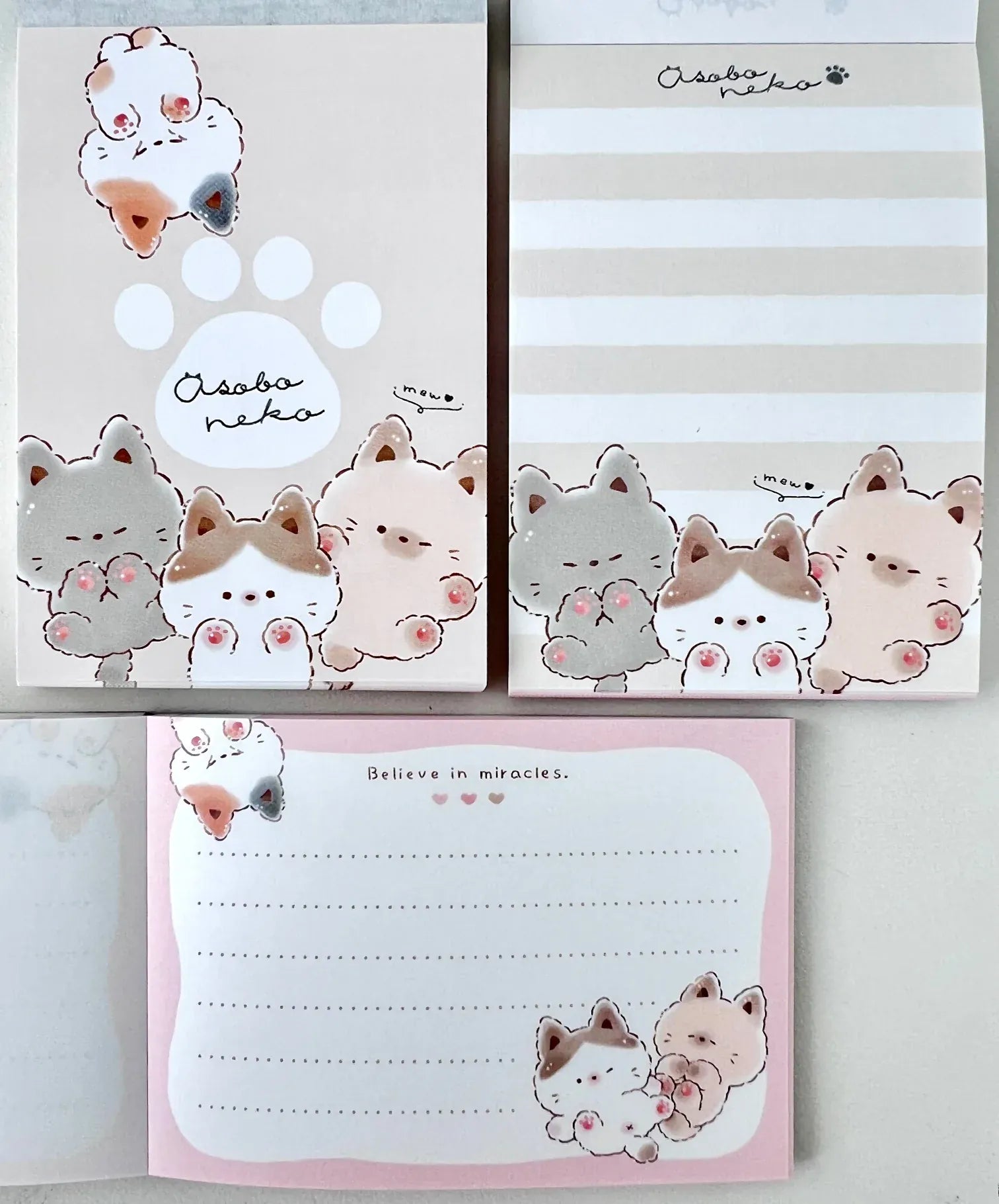 Playful Kittens Mini Notepad