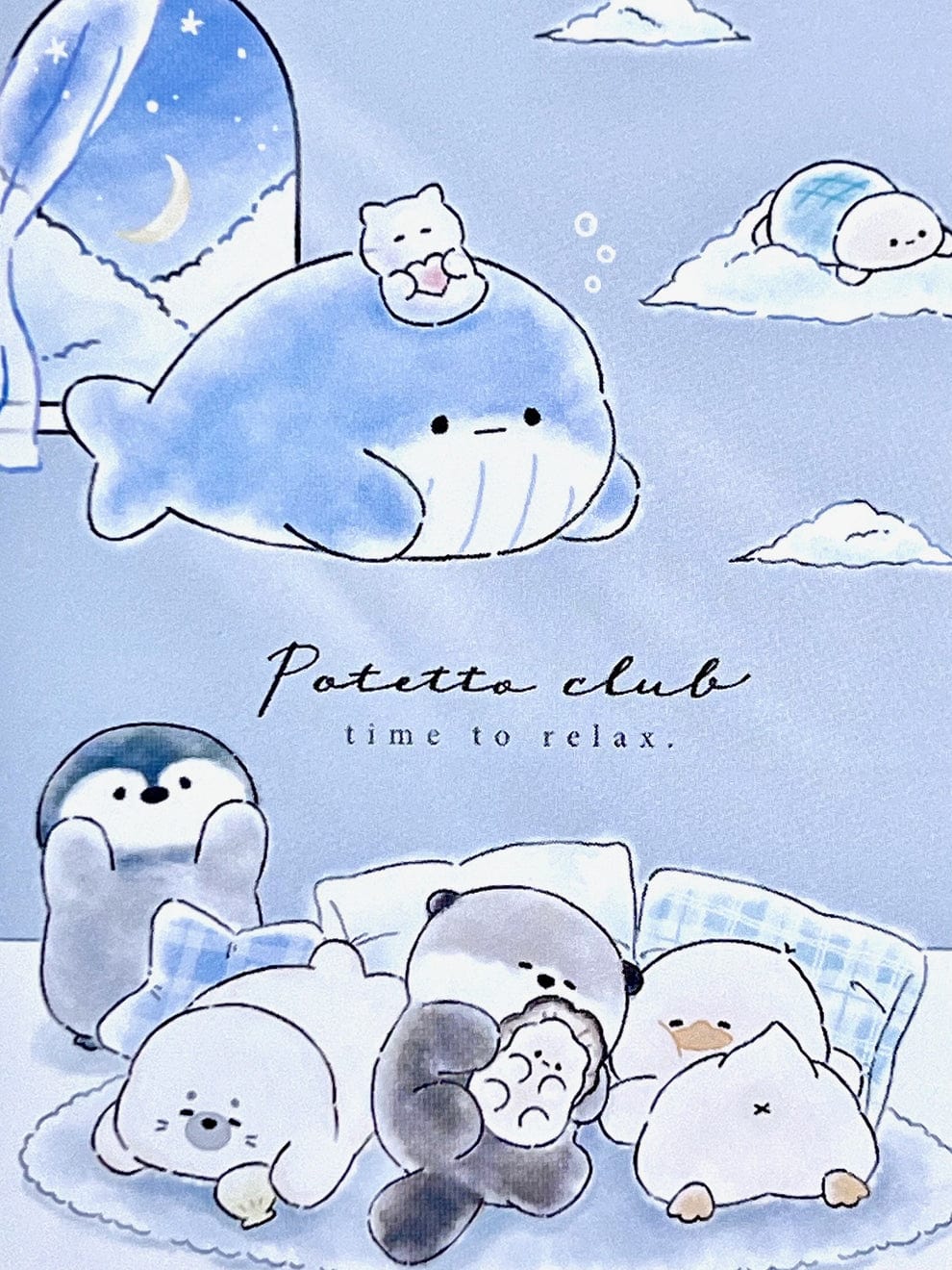 Potetto Club Underwater Sleepover Mini Notepad by Crux