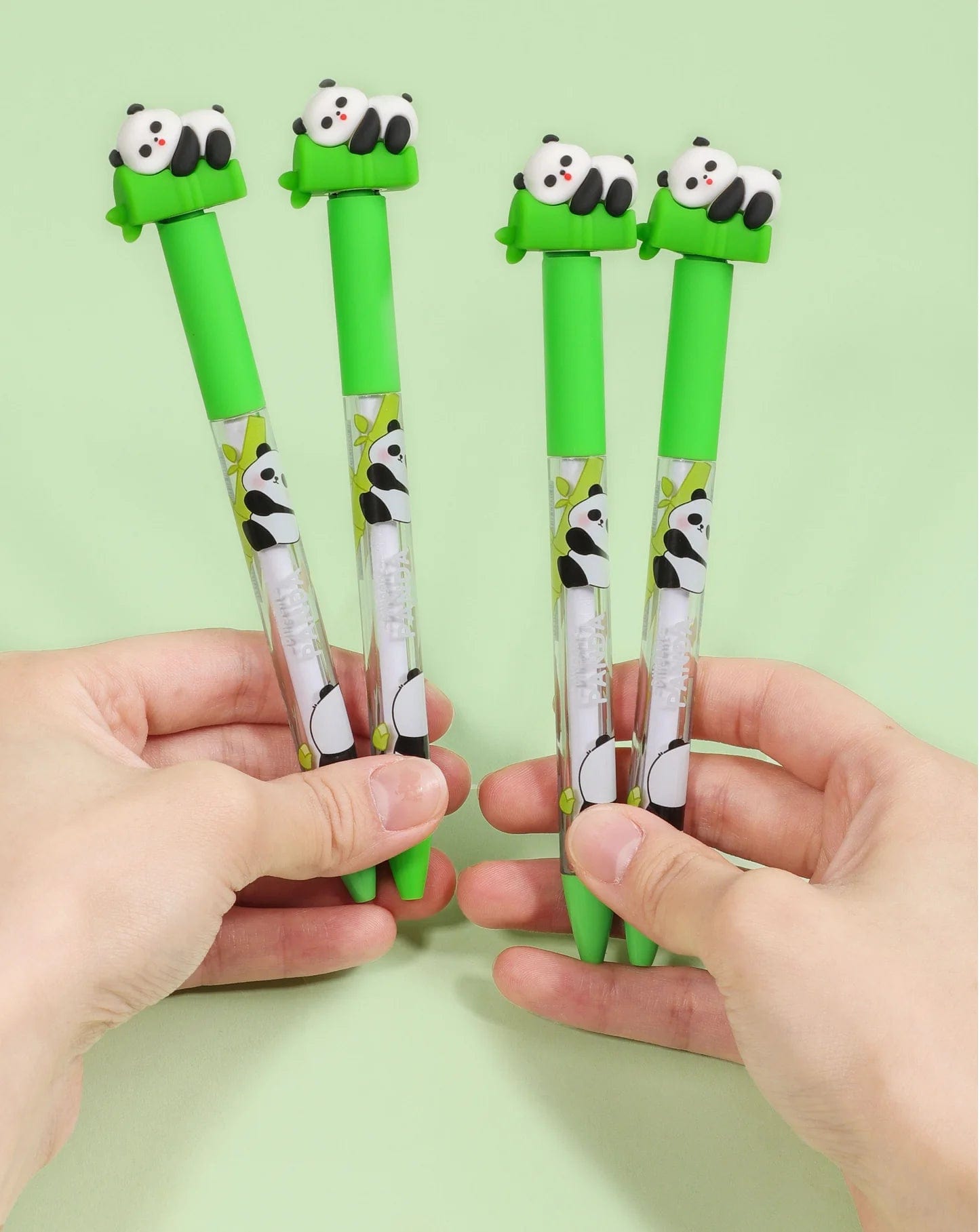 Panda Spinning Topper Retractable Gel Pen