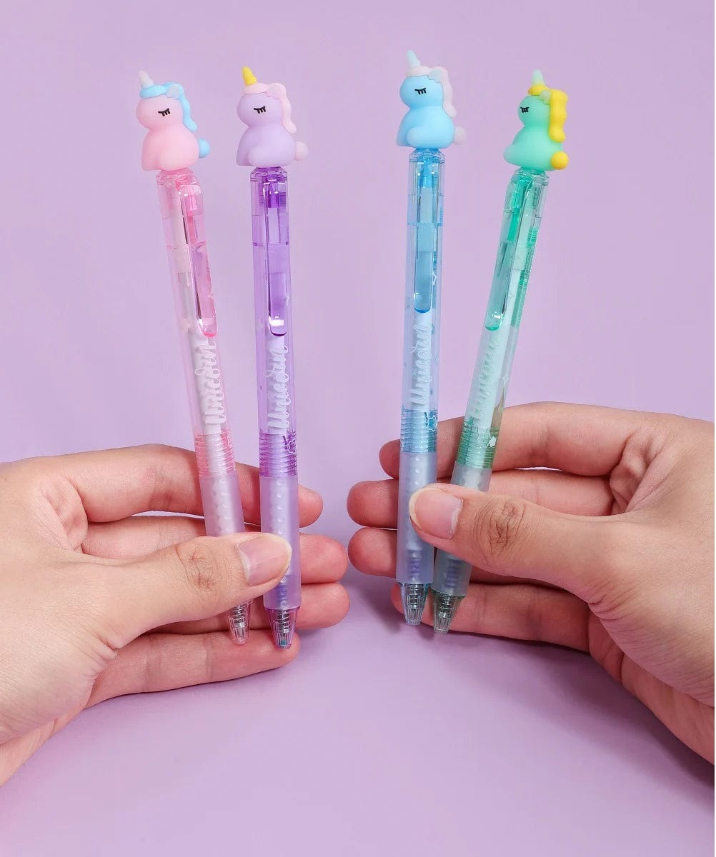 Unicorn Erasable Retractable Gel Pen